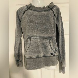 Vintage Roxy grey jersey sweatshirt size small